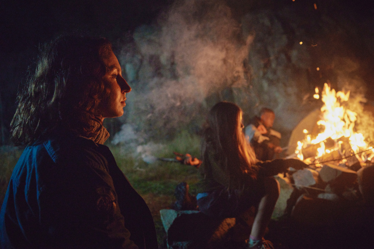 Redo för lägerbål