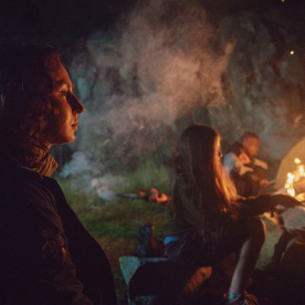 Redo för lägerbål