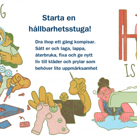 Arrangera en hållbarhetsstuga